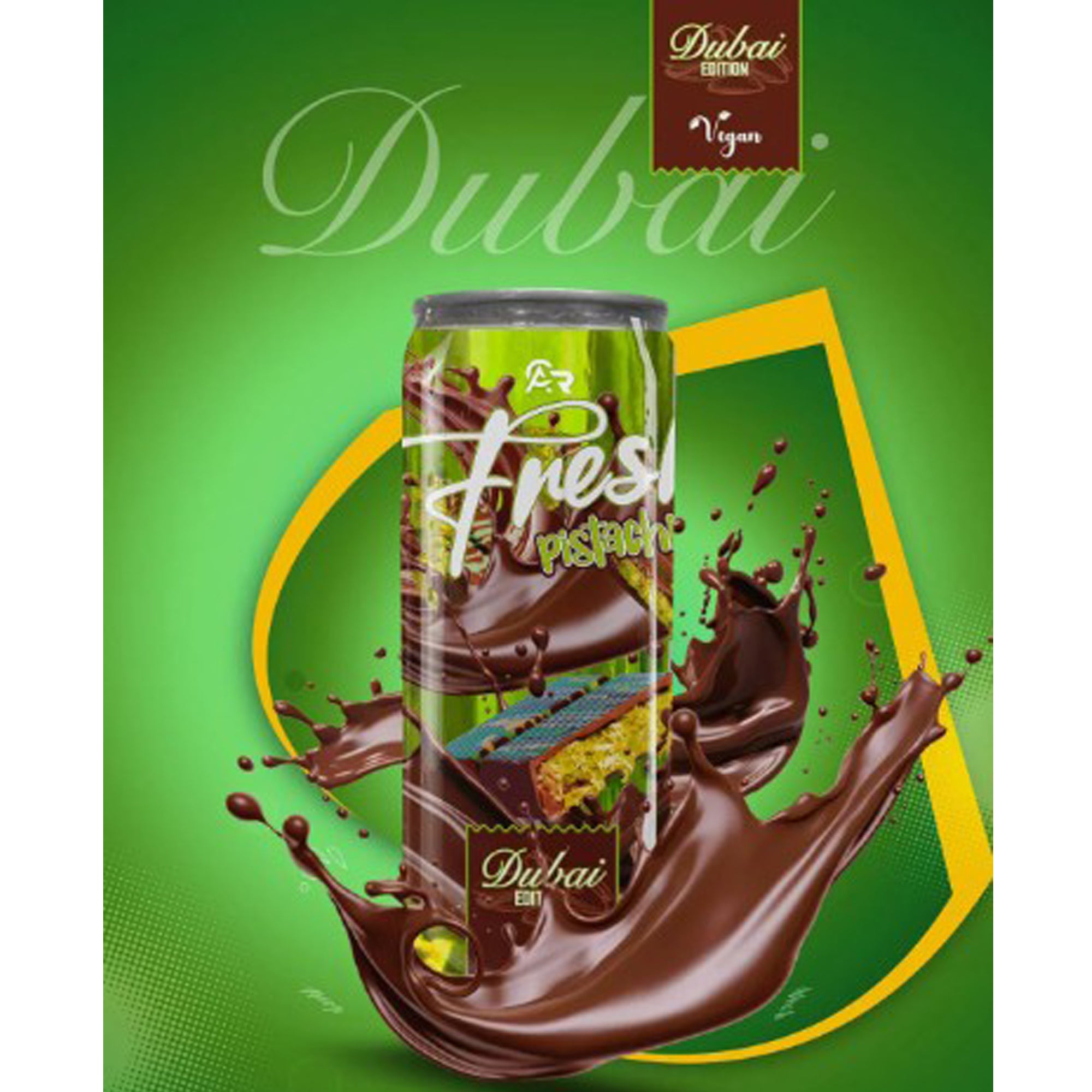 Dubai Fresh Pistachio Drink - MEGA SocialMedia Hype