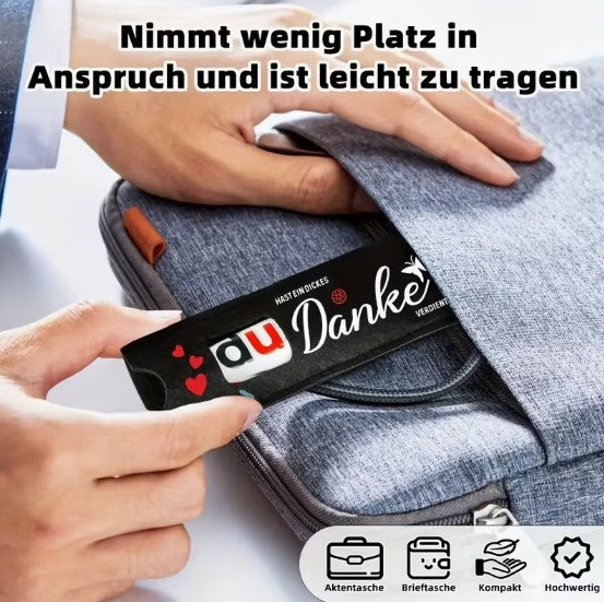 Filzhülle für Schokoriegel – das kleine Geschenk, das groß ankommt