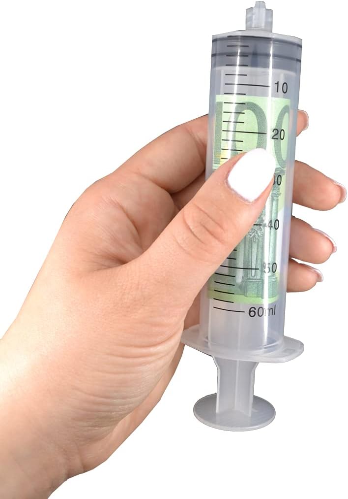 Finazspritze Geldspritze Geldgeschenk Geschenk Geld Geldversteck