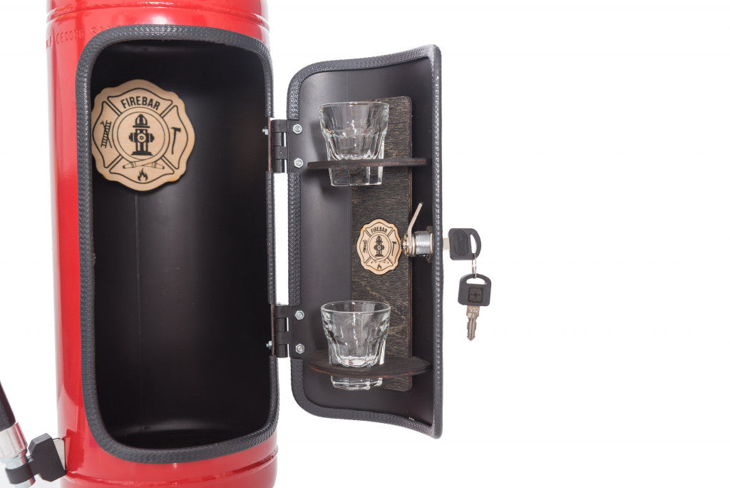 FIREBAR aus originalem 6L Feuerlöscher – Exklusive Minibar für Männer & Frauen