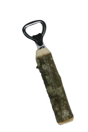 Flaschenöffner Echtholz -rund-