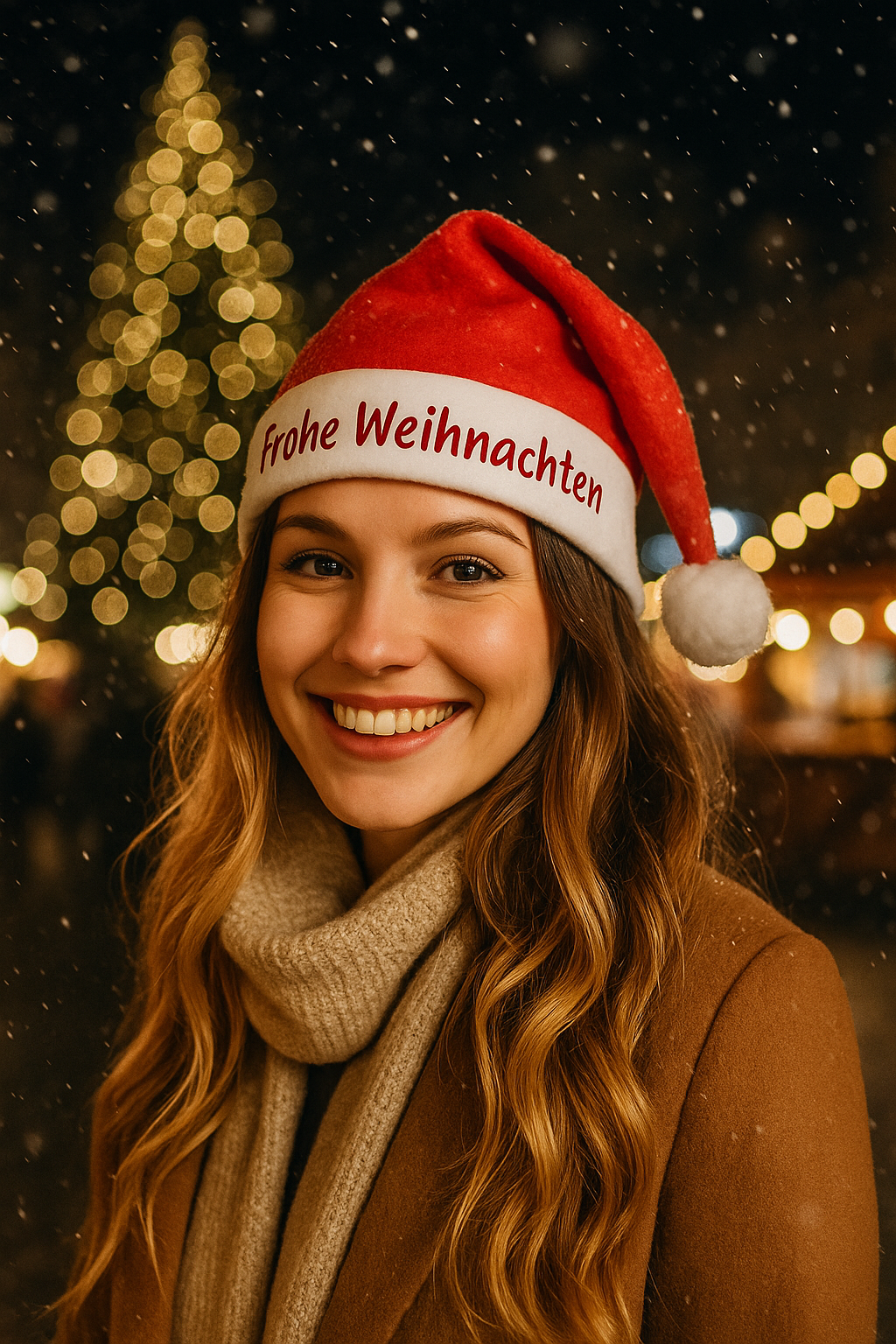 Weihnachtsmützen Nikolausmützen mit Aufschrift