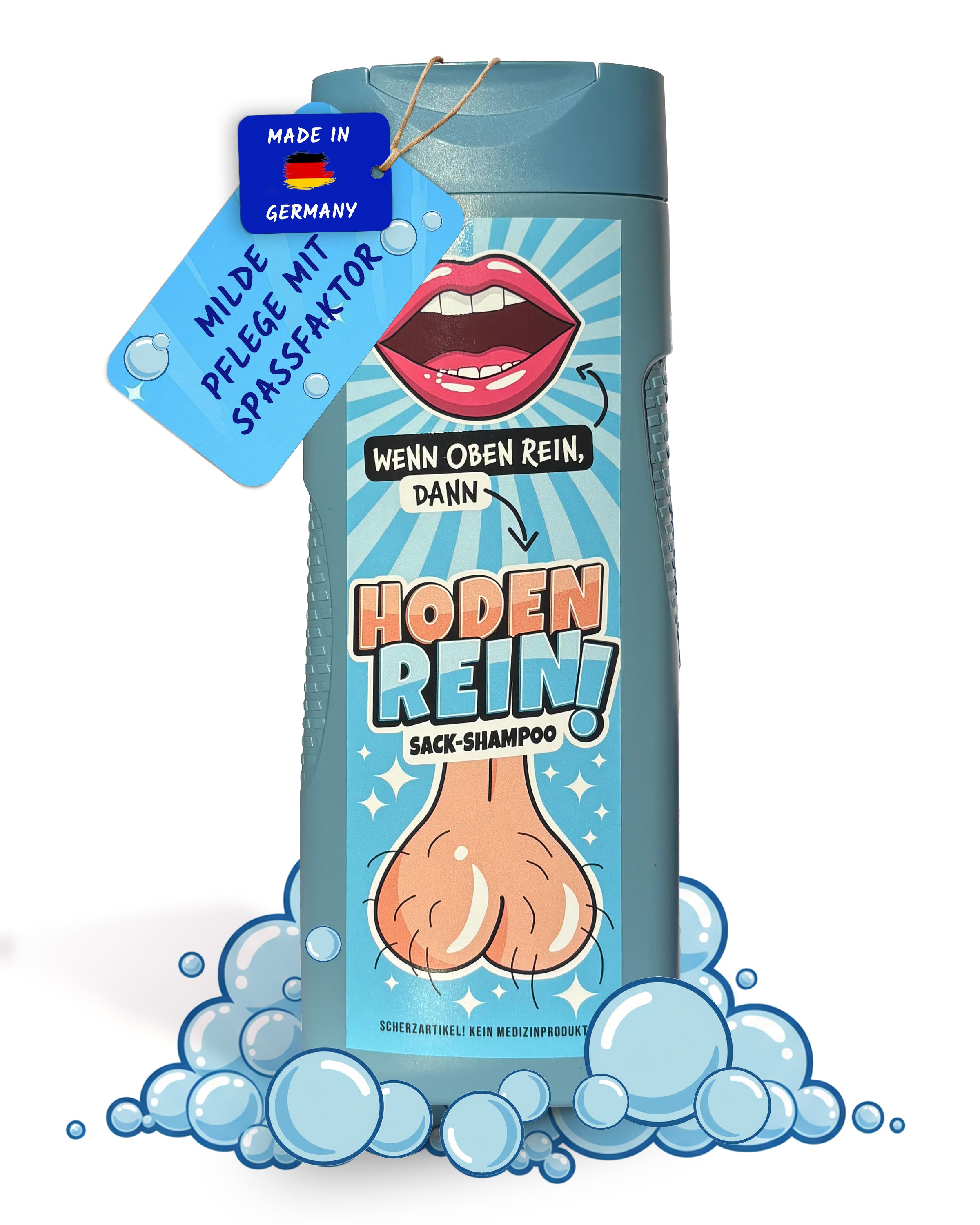 Duschgel Hodenrein Geschenkidee lustiges Geschenk für Männer 