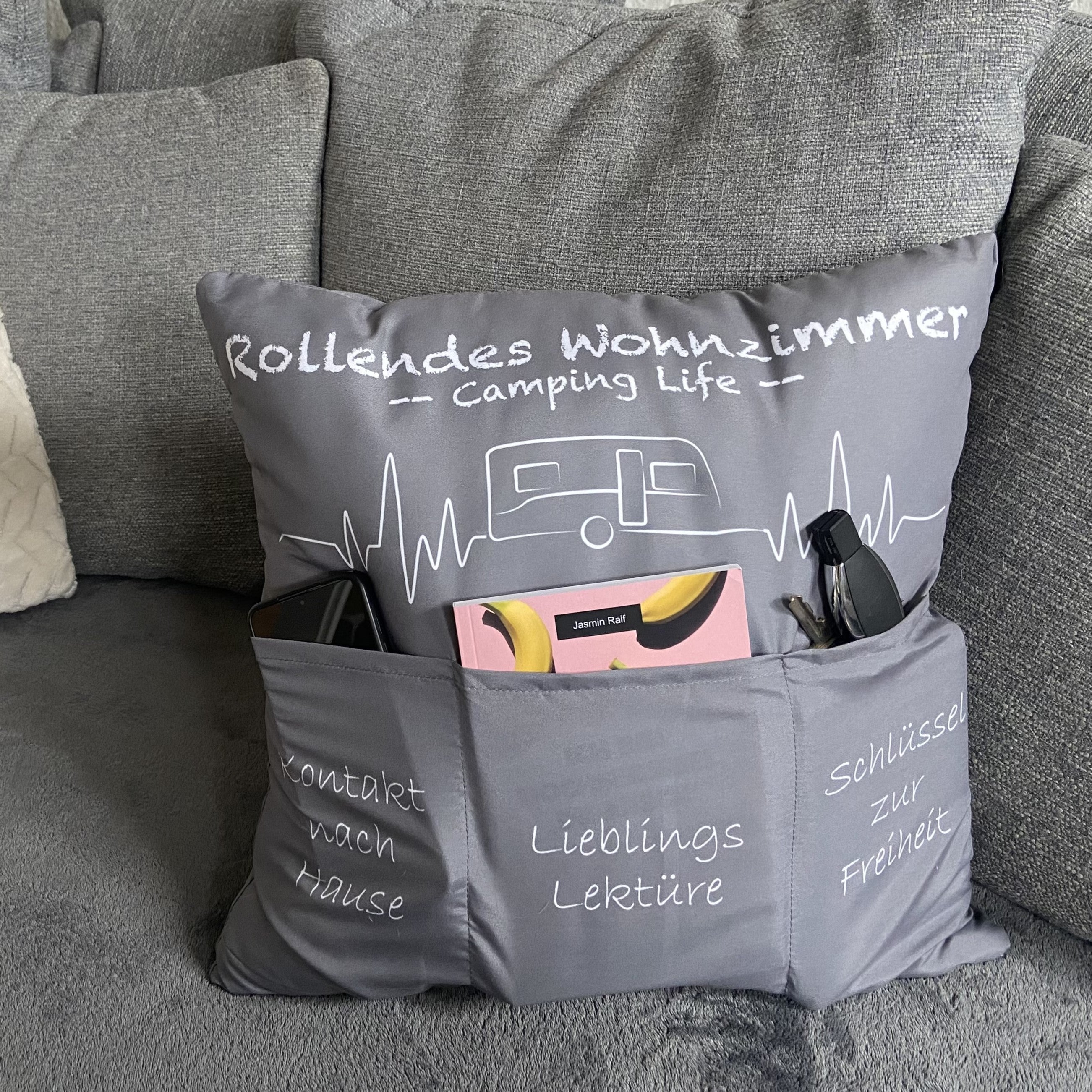 CamperKissen // Kissen für echte Camper Freunde // Camping Wohnmobil Ausstattung