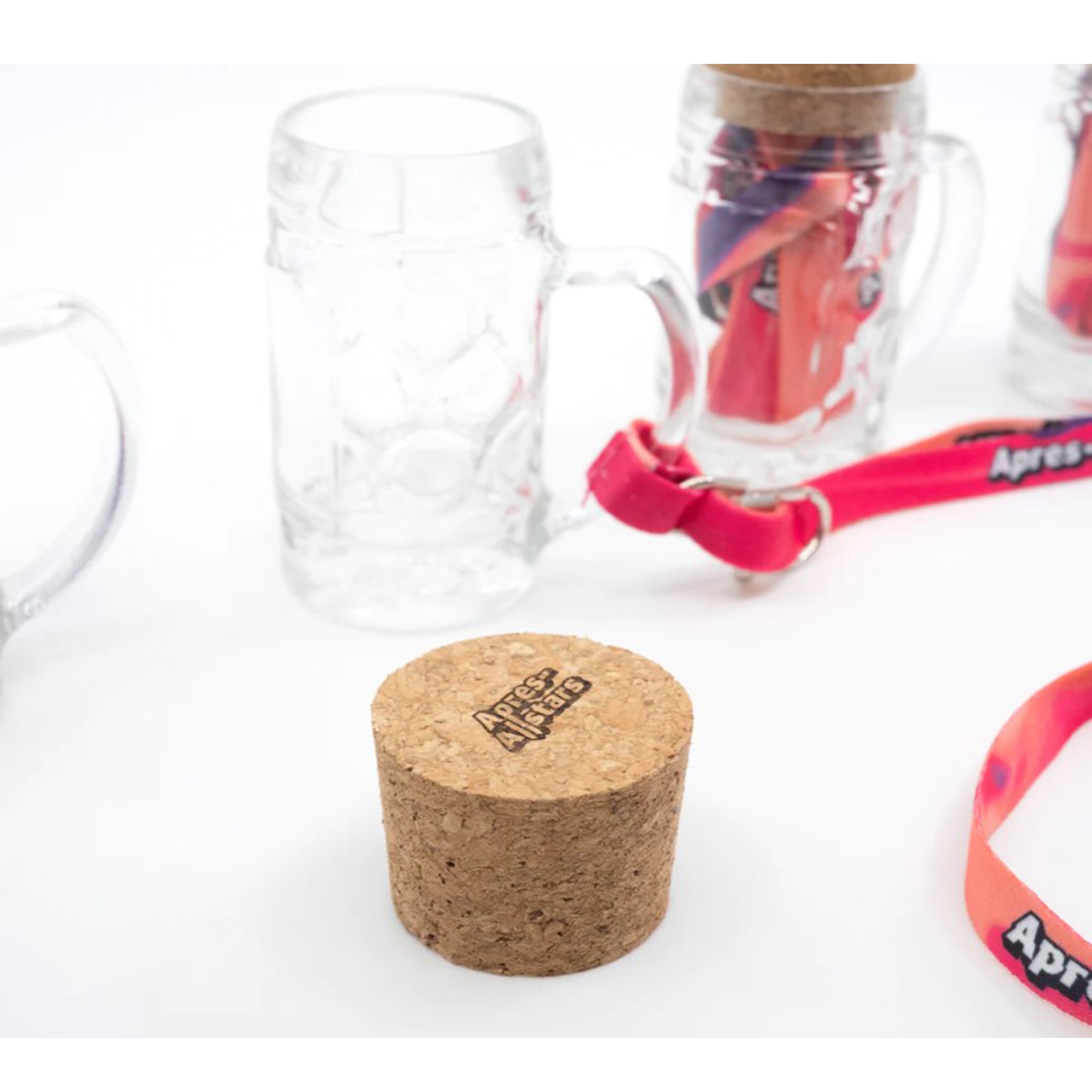 Skiglas Korken Zubehör