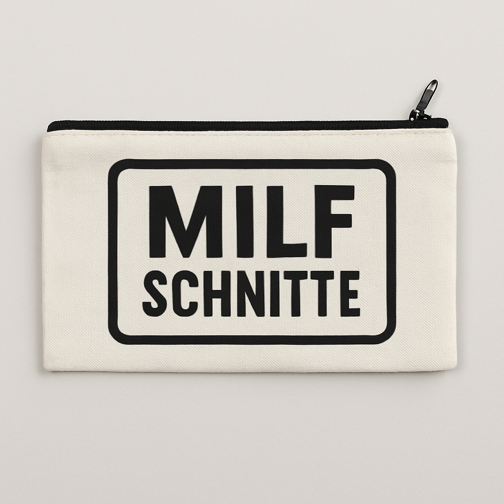 Milfschnitte Tasche Kosmetiktasche Geschenk Geschenkidee