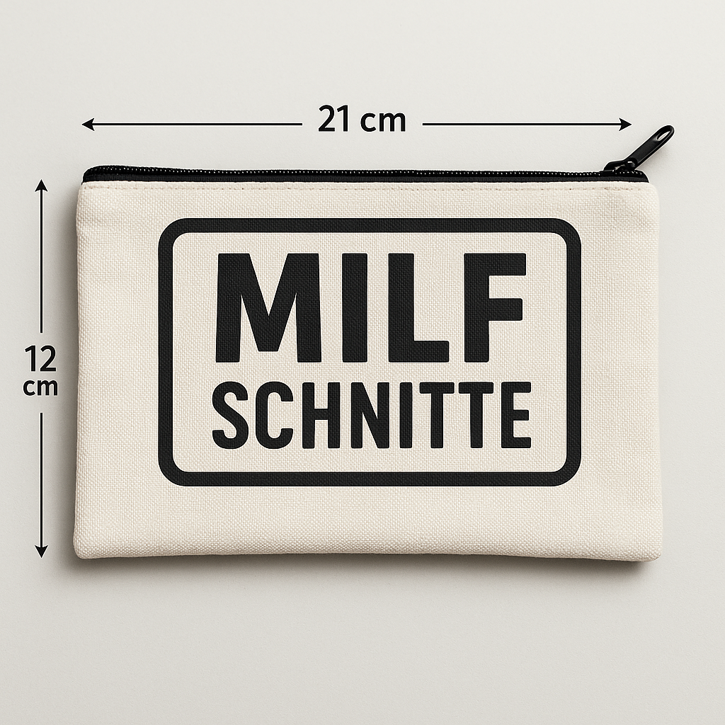 Schminktasche MILF Schnitte - Kosmetiktasche