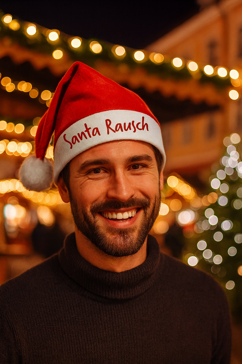 Nikolausmuetze Weihnachten WInter lustige Muetzen Rausch