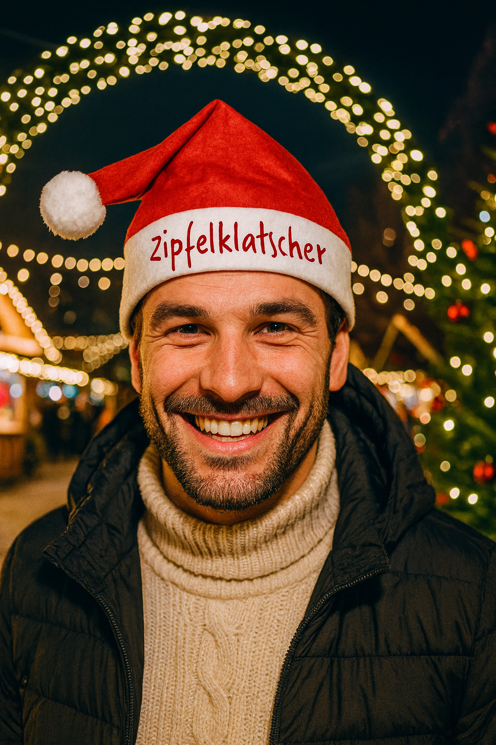 Nikolausmuetze Weihnachten WInter lustige Muetzen 