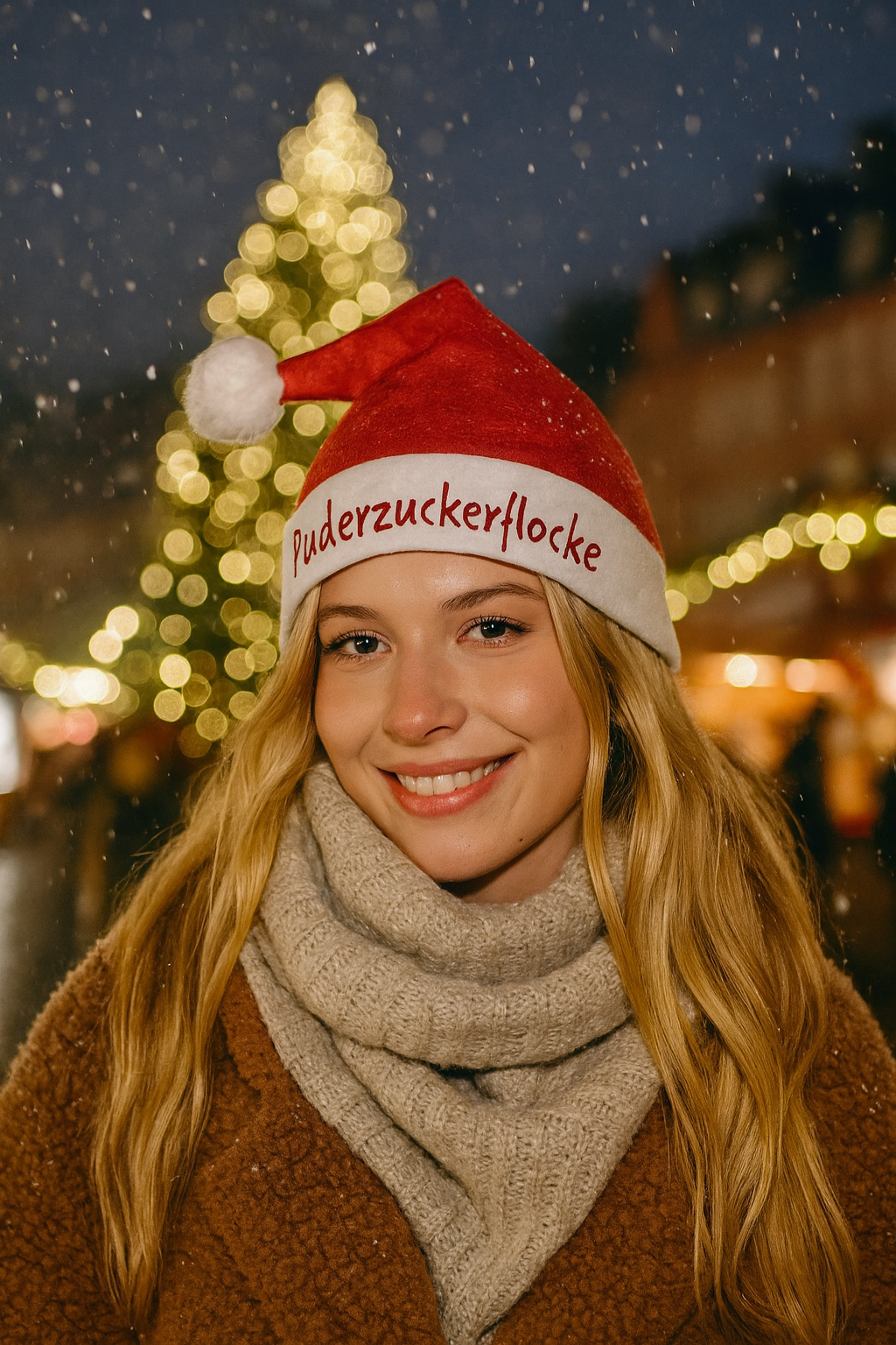 Weihnachtsmützen Nikolausmützen mit Aufschrift