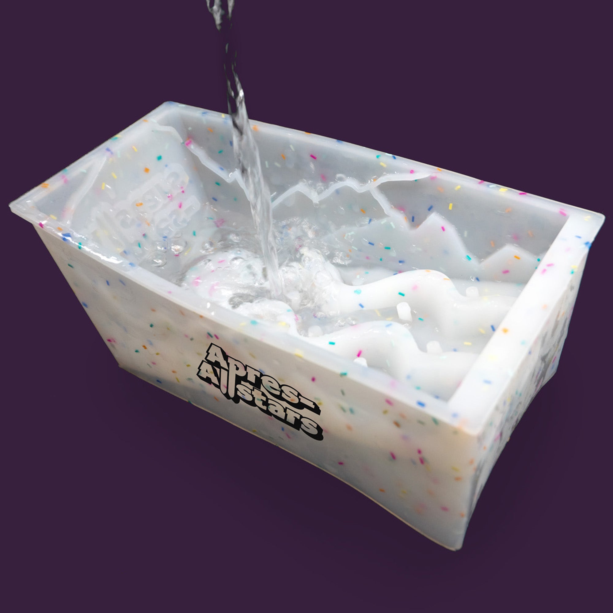 Eiswürfelform Skipiste Weltneuheit für Skigläser