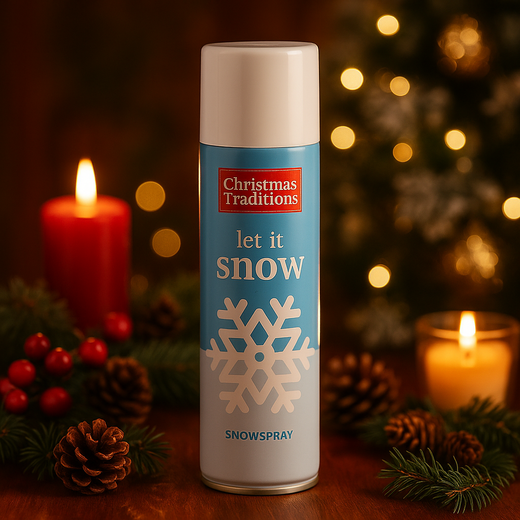 Schneespray Deko Winter Weihnachten 