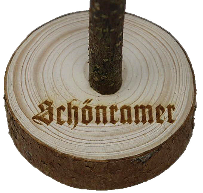 Kronkorkenbaum mit Logo
