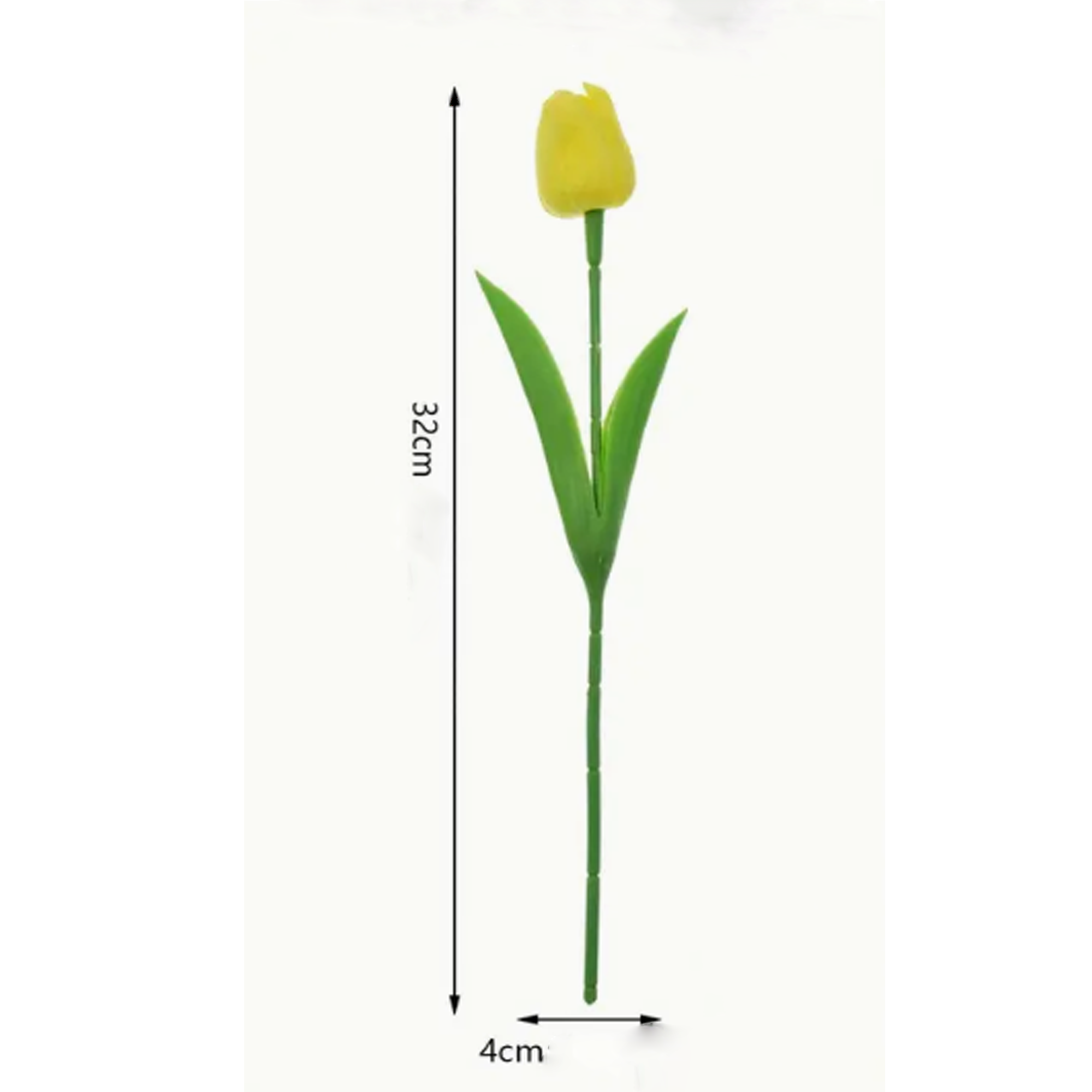 Tulpenstrauß künstlich 12x bunte Tulpen