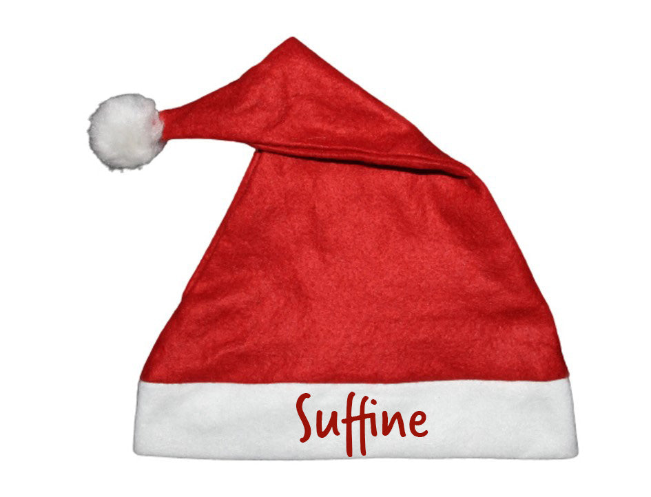 Weihnachtsmütze mit Spruch | Nikolausmütze | Weihnachtsmarkt