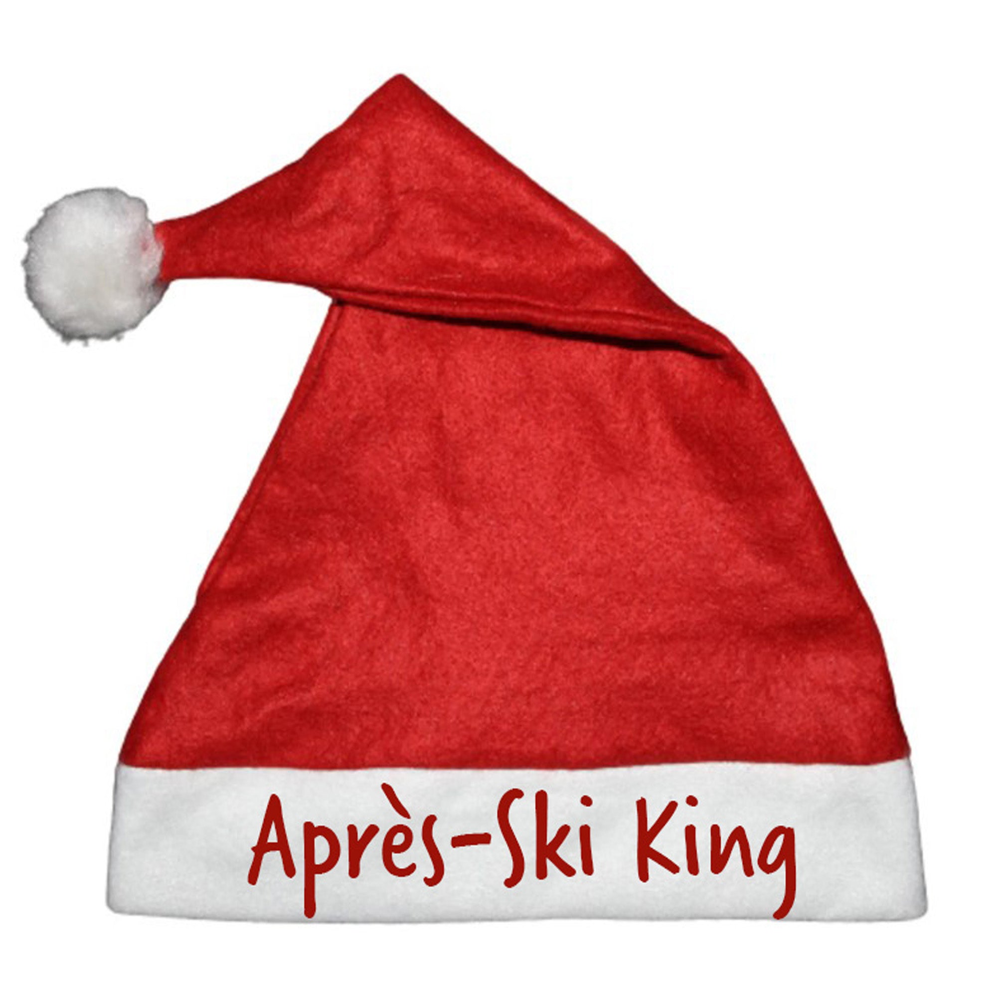 Weihnachtsmützen Nikolausmützen mit Aufschrift