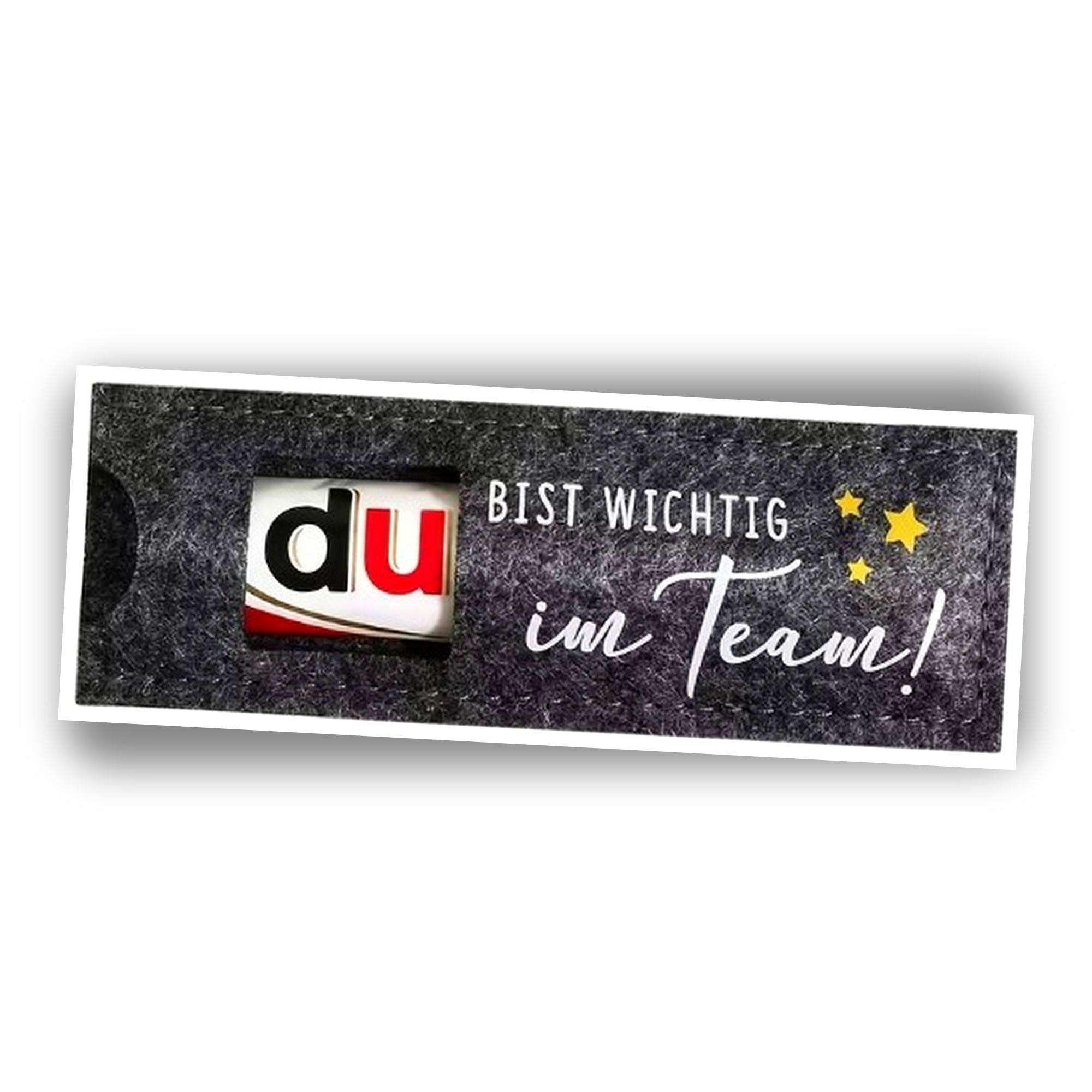 Filzhülle für Schokoriegel – das kleine Geschenk, das groß ankommt