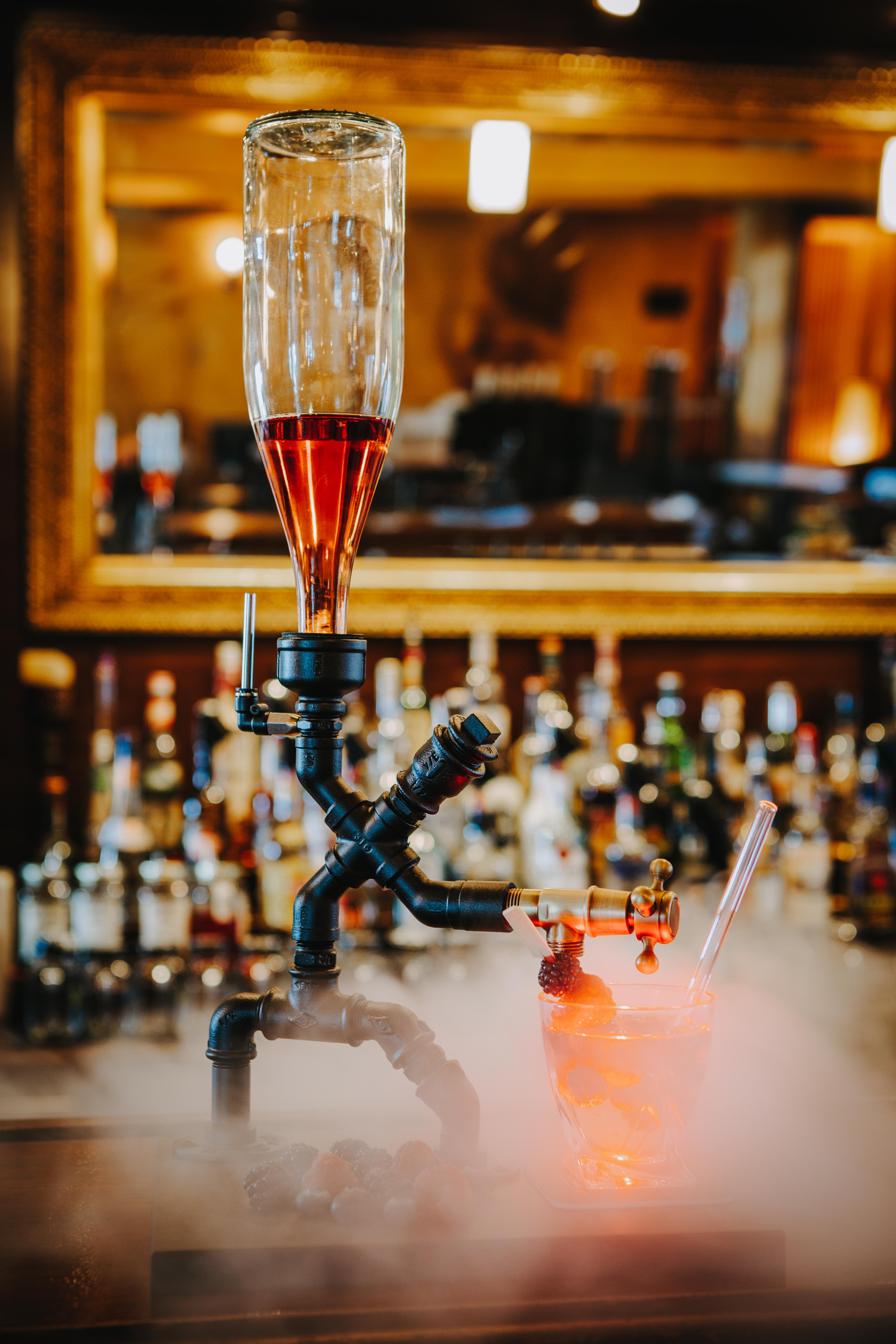 Getränkespender für Schnaps Whisky Rum Grappa Spirituosen