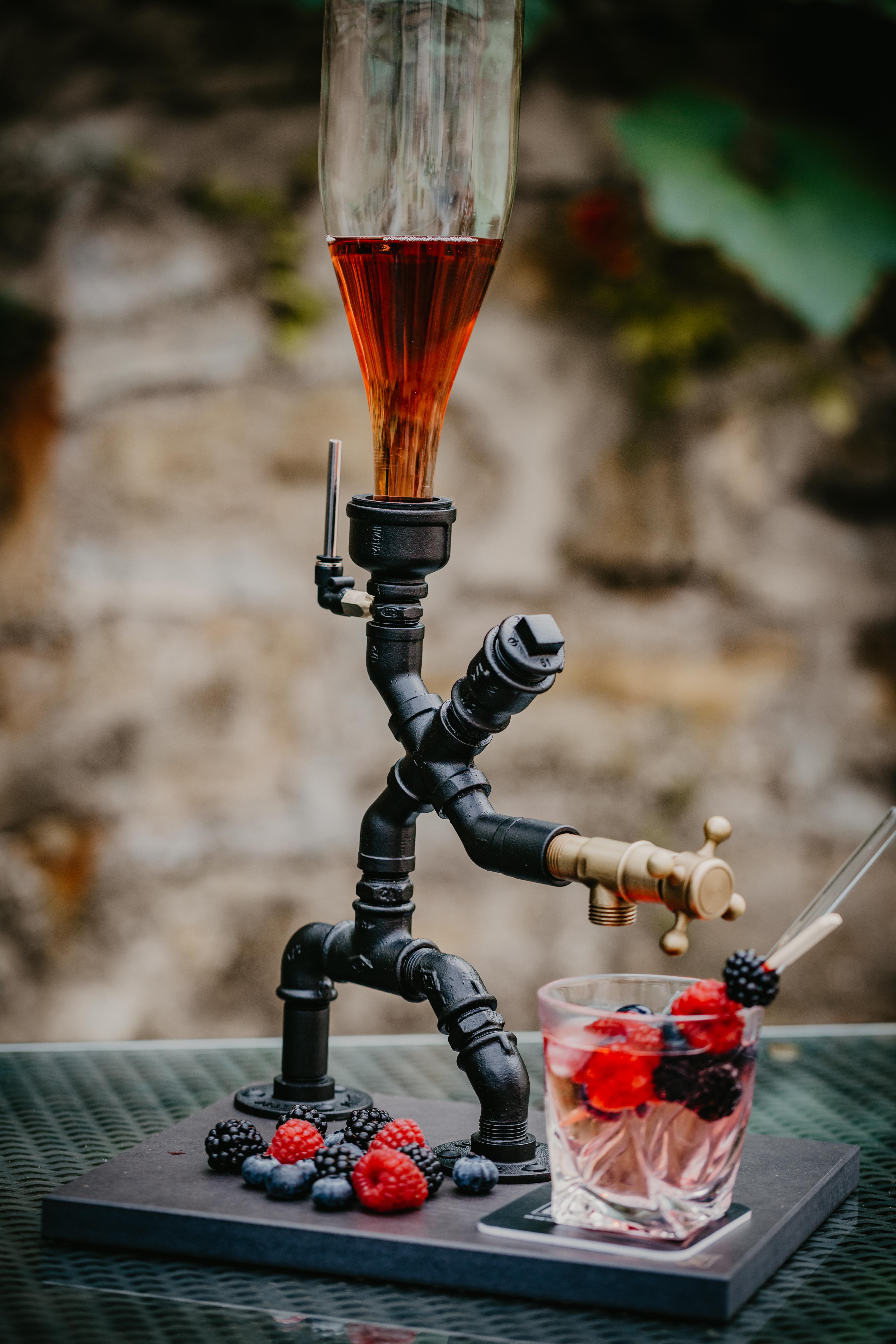 Getränkespender für Schnaps Whisky Rum Grappa Spirituosen