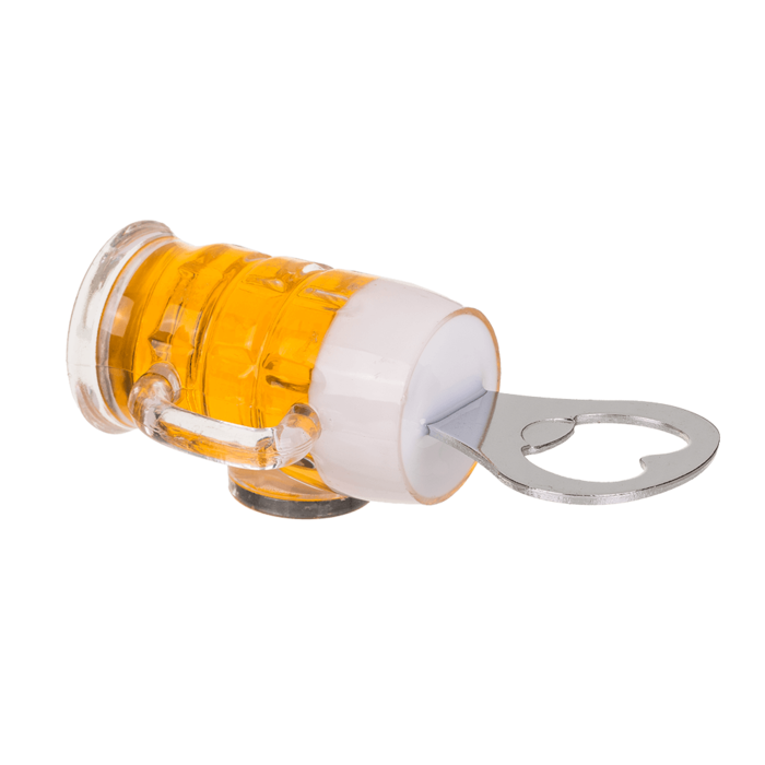 Flaschenöffner Bierglas Magnet Maßkrug Bierkrug