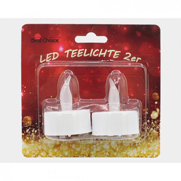 LED Teelichter 2er Set