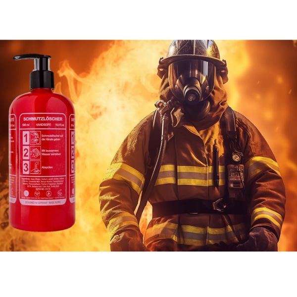 Seife 500ml Feuerlöscher Design Nachfüllbar