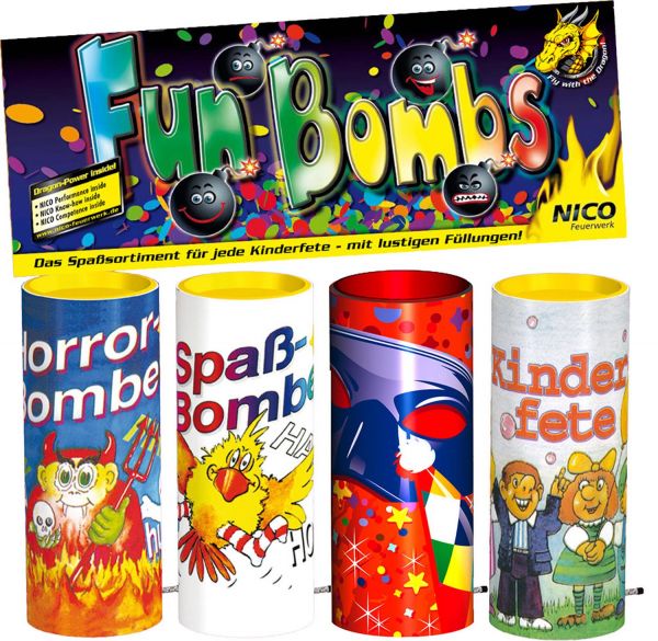 Kinderfeuerwerk Tischfeuerwerk Partybomben